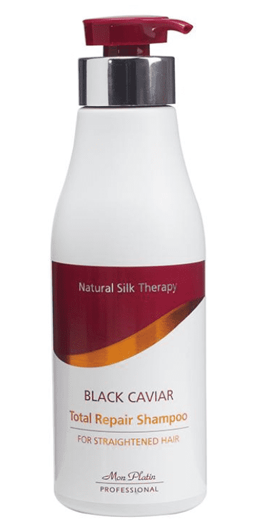 Šampon za ravnu kosu crni kavijar, bez sulfata